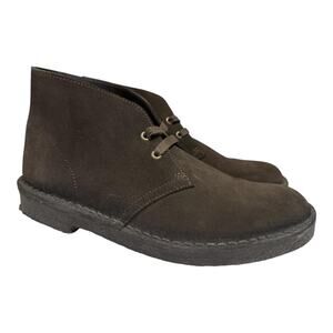 Clarks Original Desert Boot Gum Soles Brown Suede Men Size US 8